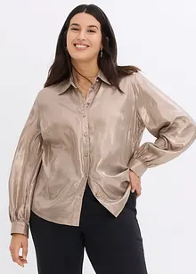 Camicetta in satin lucido, bonprix