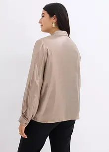 Camicetta in satin lucido, bonprix