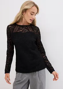 Maglia in pizzo, bonprix