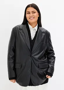 Blazer in similpelle, bonprix