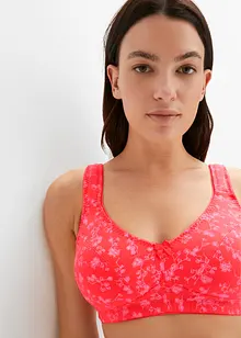 Reggiseno senza ferretto con cotone biologico morbido (pacco da 2), bonprix