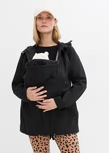 Giacca prémaman in softshell con inserto babywearing, regolabile in vita, bonprix