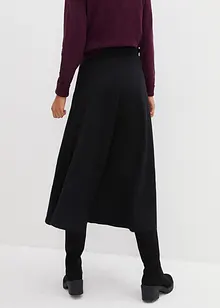 Gonna midi in misto viscosa, bonprix