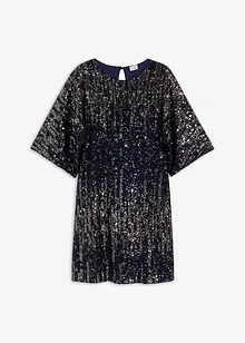 Abito oversize in paillettes, bonprix