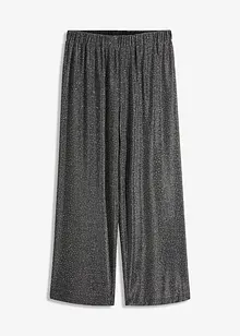 Pantaloni larghi glitterati, bonprix