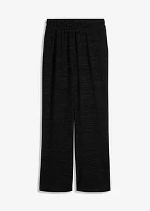 Pantaloni larghi glitterati, bonprix