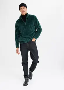 Jeans classic fit con inserto elasticizzato ai lati, straight, bonprix