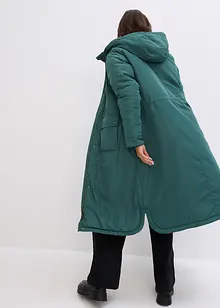 Parka ampio svasato con coulisse, bonprix