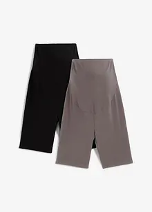 Pantaloncini prémaman a costine (pacco da 2), bpc bonprix collection