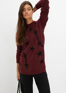 Maglione con paillettes, bonprix