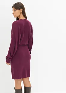 Abito in maglia misto viscosa, bonprix