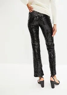 Pantaloni con paillettes, bonprix