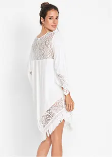 Tunica copricostume con pizzo in viscosa, bonprix