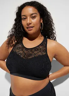 Bustier per bikini con pizzo, bonprix