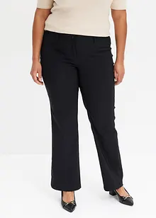 Pantaloni elasticizzati bootcut, bonprix