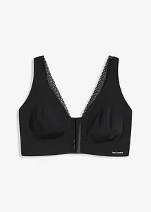 Reggiseno imbottito laser cut senza ferretto con chiusura anteriore Feel Comfort, bonprix