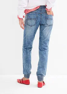 Joggers di jeans prémaman in cotone biologico, bonprix