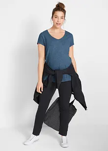 Maglia basic prémaman in cotone biologico (pacco da 2), bonprix