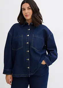 Giacca-camicia in jeans oversize, bonprix