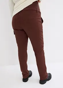 Pantaloni prémaman con cotone biologico, straight, bonprix