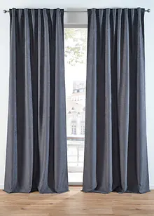 Tenda oscurante leggermente strutturata (pacco da 2), bonprix