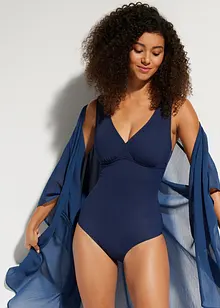 Costume intero modellante a compressione forte con scollo a V, bonprix