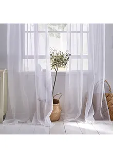 Tende trasparenti in leggero voile (pacco da 2), bonprix