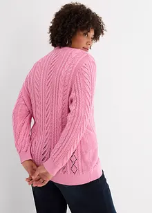 Cardigan con cerniera, bonprix