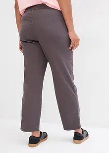 Pantaloni in cotone elasticizzato, bonprix