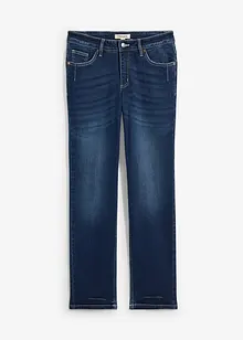 Jeans elasticizzati straight, a vita media, bonprix