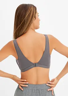 Reggiseno allattamento senza ferretto con cotone biologico e pizzo, bonprix