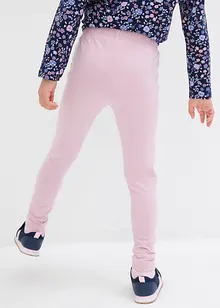 Leggings in misto cotone biologico elasticizzato (pacco da 2), bonprix