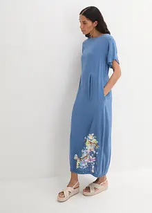Abito lungo in viscosa fluente fantasia, bonprix