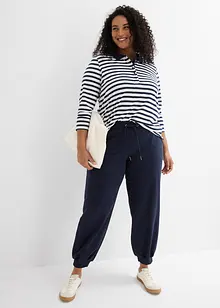 Pantaloni da jogging cropped larghi, bonprix