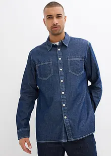 Camicia in jeans in puro cotone, bonprix