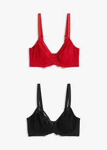 Reggiseno minimizer (pacco da 2), bonprix