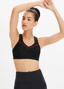 Reggiseno sportivo con tenuta alta, bonprix