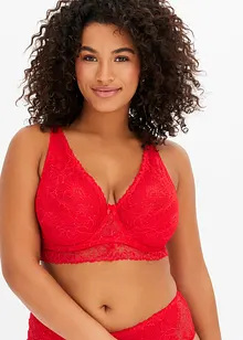 Reggiseno minimizer con ferretto in pizzo con paillettes, bonprix