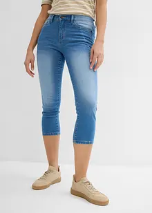 Jeans cropped morbidi, slim fit, bonprix