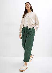 Pantaloni cargo cropped, bonprix