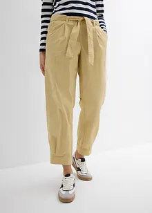 Pantaloni cargo cropped, bonprix