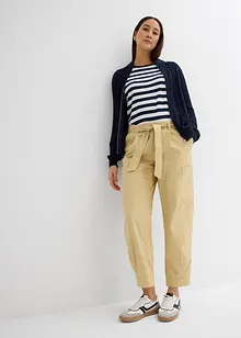 Pantaloni cargo cropped, bonprix