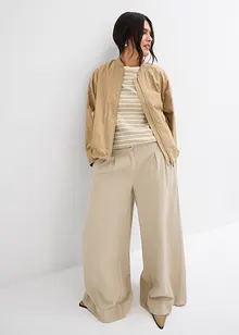 Pantaloni in twill in puro cotone, bonprix