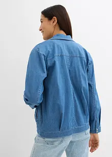 Giacca di jeans con cerniera in stile blouson, bonprix