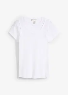 T-shirt in puro cotone, bonprix