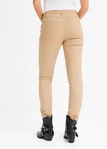 Pantaloni in twill elasticizzato, bonprix