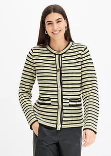 Cardigan con bottoni raffinati, bonprix