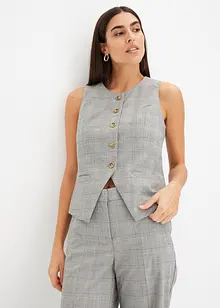 Gilet in principe di Galles, bonprix