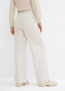 Pantaloni in jersey a righe con cordoncino, bonprix