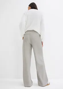 Pantaloni in jersey a righe con cordoncino, bonprix